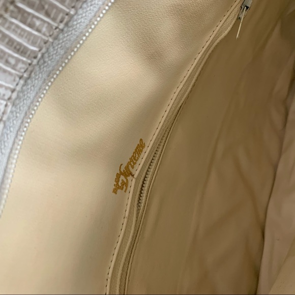 Vtg 70s Bags by Supreme Patchwork Snakeski… - Picture 5 of 8